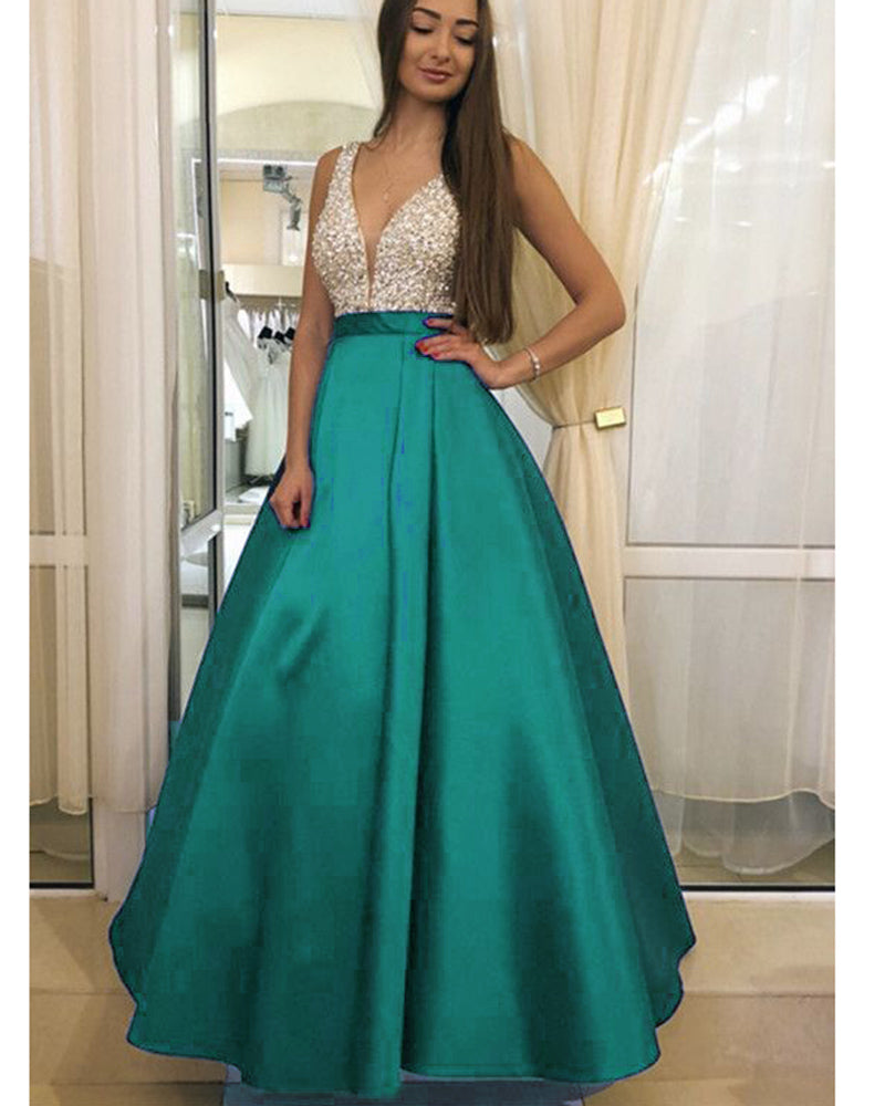 Turquoise hotsell graduation dress