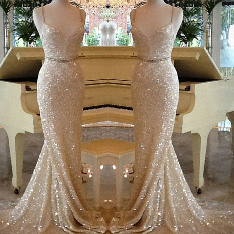 Champagne prom dresses 2018 online