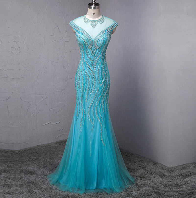 Turquoise Mermaid Bridesmaid Dresses