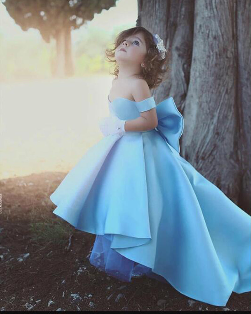 Blue party dress hot sale for baby girl