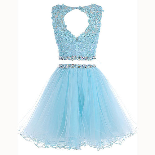 Stunning Powder Blue Dress - Mini Dresses