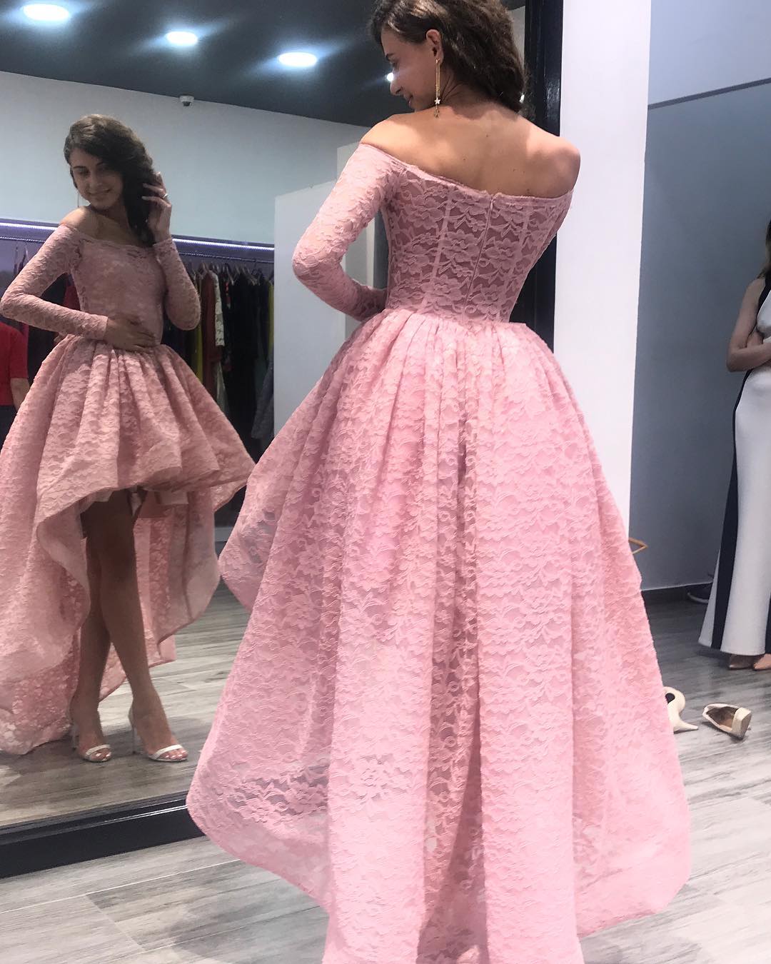 Off the shoulder homecoming dresses 2018 best sale