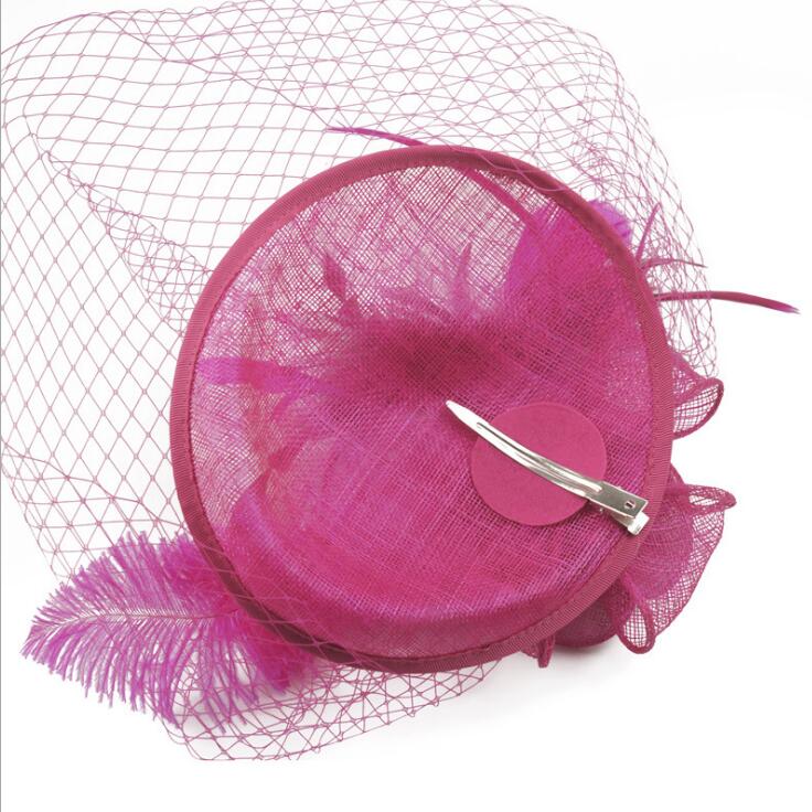 Ladies Royal Fascinators Wedding Races Sinamay Cocktail Fascinator Wom Siaoryne 1449