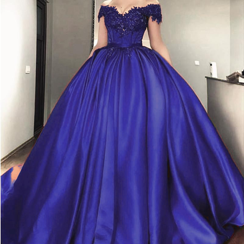 Luxury Ball Gown Wedding dress Burgundy Bridal Reception Dress Formal ...