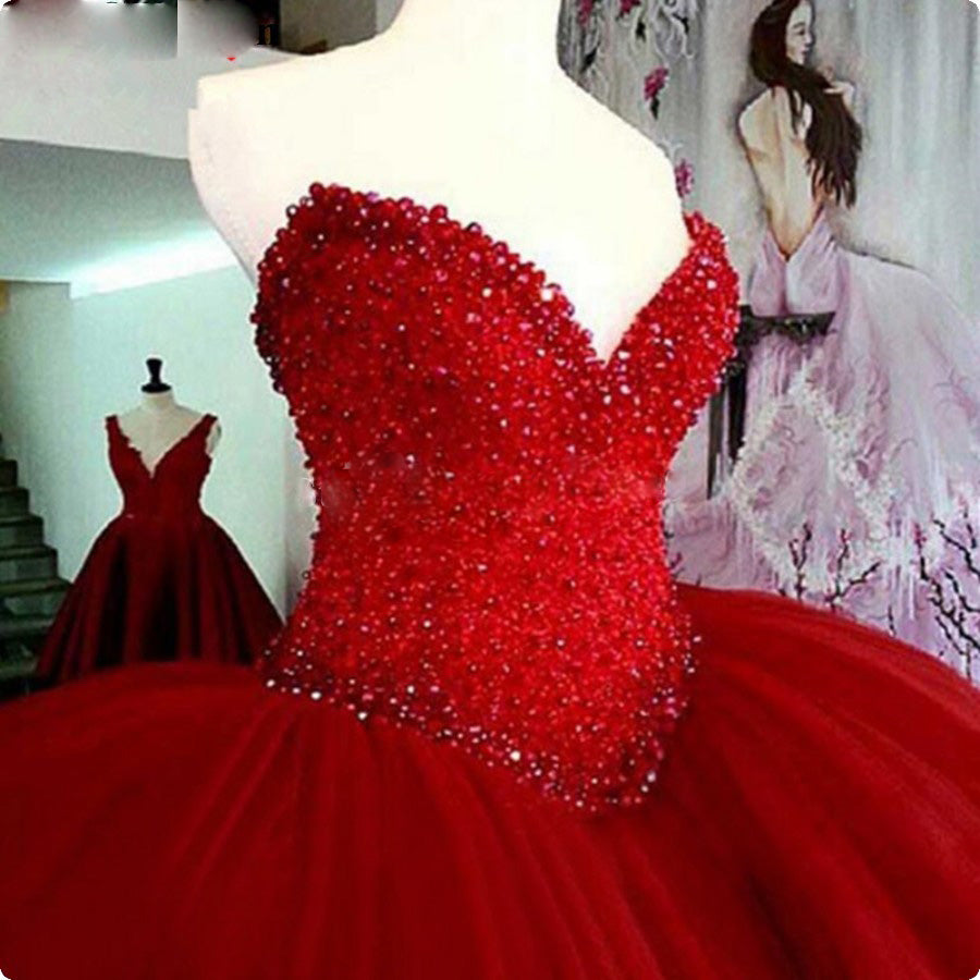 red wine quinceanera dresses