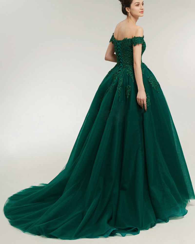 Emerald Ball Gown