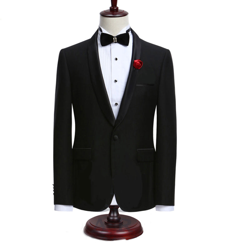 LP5510 Custom made wedding suits 2 pieces Men suits Slim fit Notched l ...