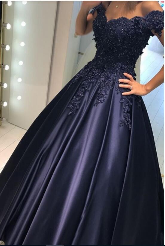 royal blue princess ball gowns